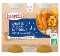 Babybio Pot Bonne Nuit Carotte Courge Butternut Riz à TOULOUSE