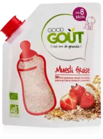 Good Gout Cereales Muesli Fraise Bio Des 8 Mois 200g à TOULOUSE