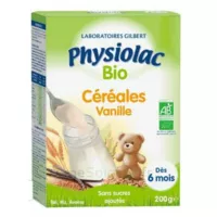 Physiolac Céréales Vanille Bio B/200g à TOULOUSE