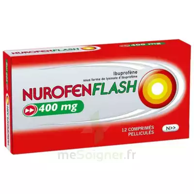 Nurofenflash 400 Mg Comprimés Pelliculés Plq/12 à TOULOUSE